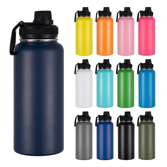 32 Oz. Full Laser Austin Recycled Stainless Steel Bottle