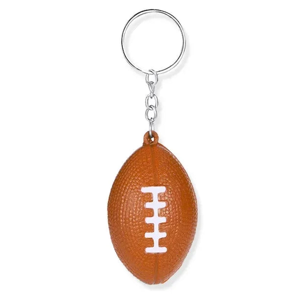 Football Stress Reliever Keychain