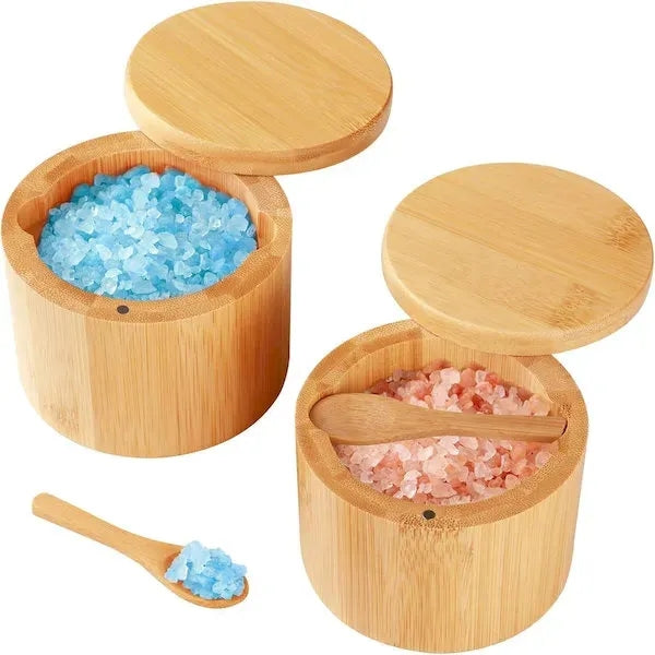 Bamboo Salt Cellar