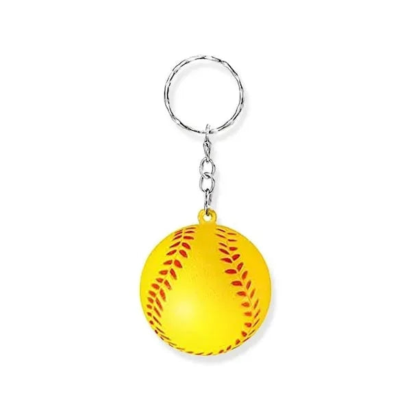 Baseball Stress Reliever Keychain