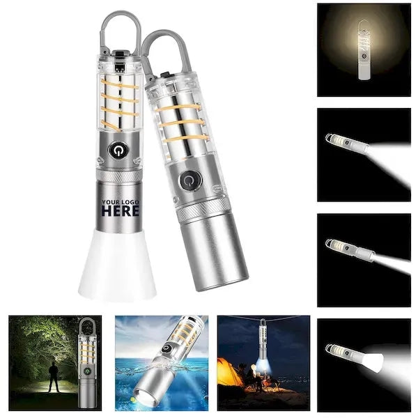LED Lantern Flashlight With Carabiner