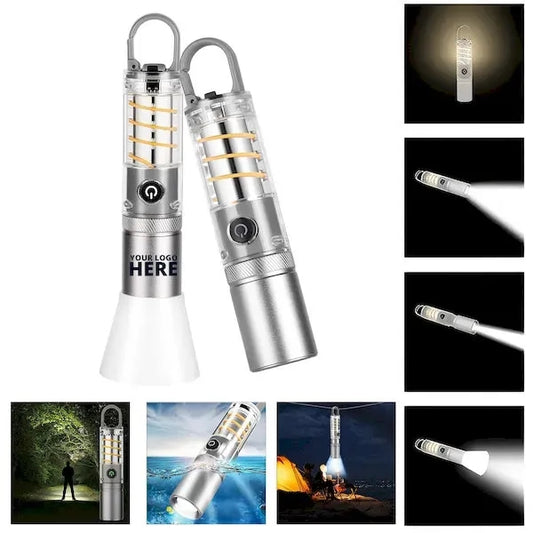 LED Lantern Flashlight With Carabiner