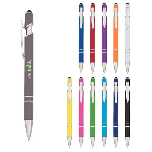 Roslin Incline Stylus Blue Ink rABS Pen