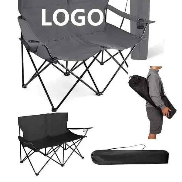 Double Take Folding Chair For Two