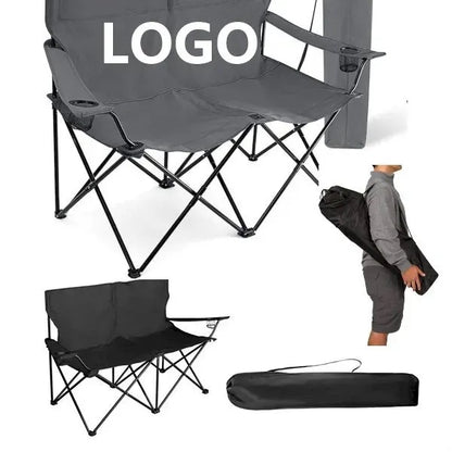 Double Take Folding Chair For Two