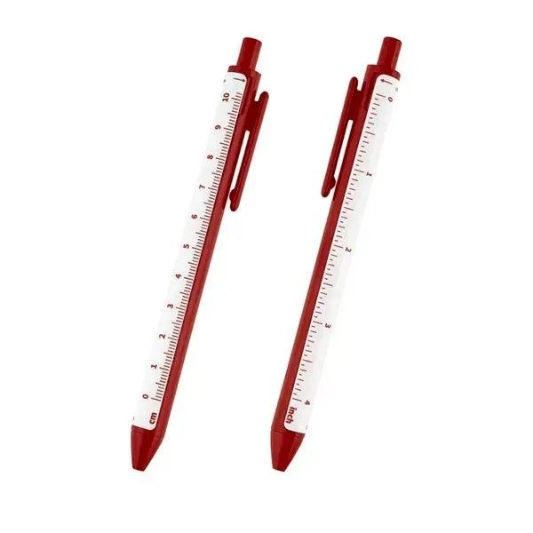 Straight Line Pen With 4" Ruler