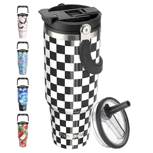 40 Oz. Full Laser Peak Recycled Stainless Steel bottle
