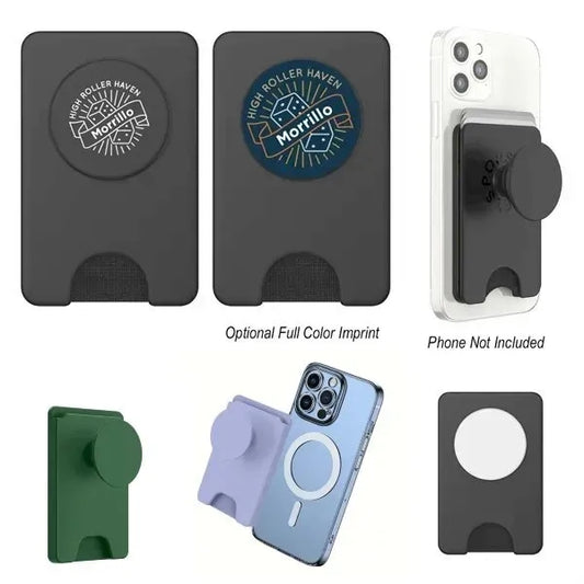 Mobile Holder & Wallet for Magnetic Wireless Charging