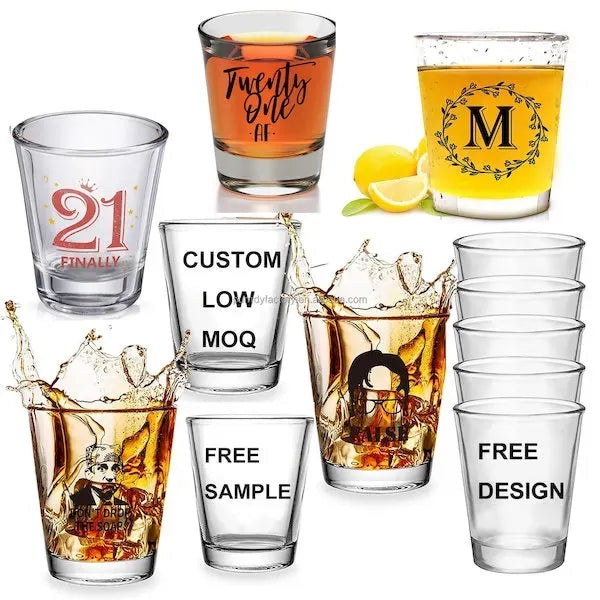 1.5 Oz. Full Color Shot Glass