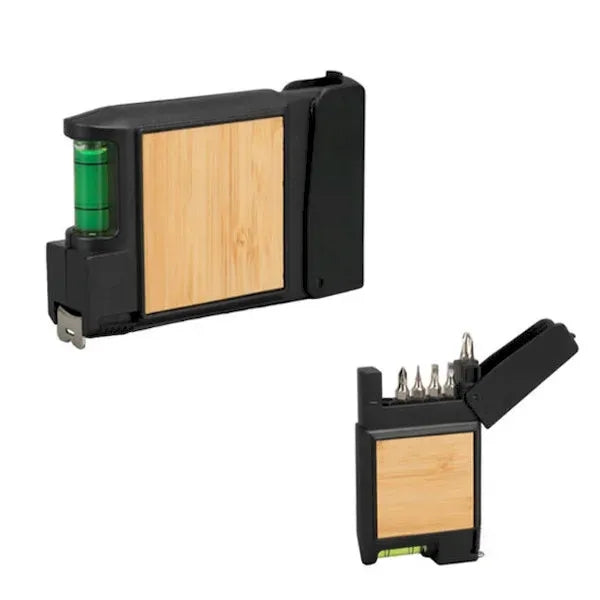 Bruce 7-In-1 Bamboo Multi-Tool Tape Measure