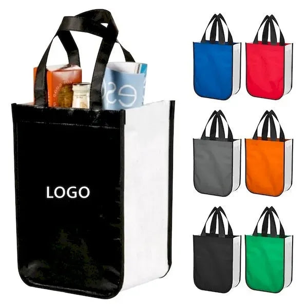 Lola Laminated Non-Woven 6 Can Cooler Bag