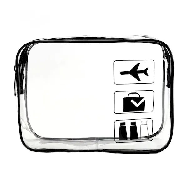 Clear Travel Cosmetic Bag