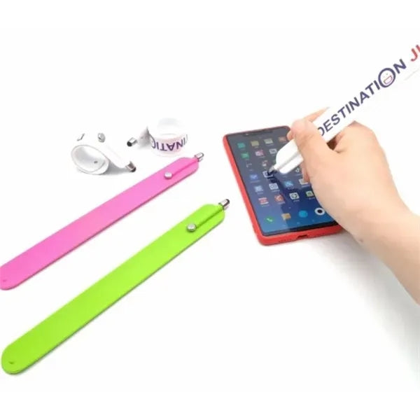 Slap Silicone Bracelet With Stylus