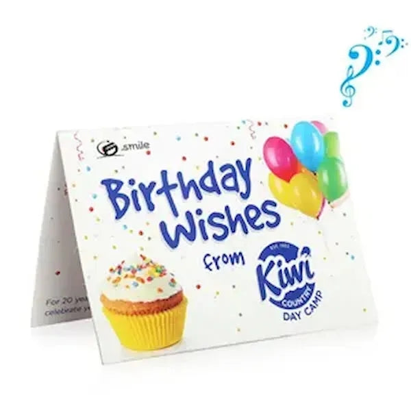 Custom Message Audio Gift Greeting Cards