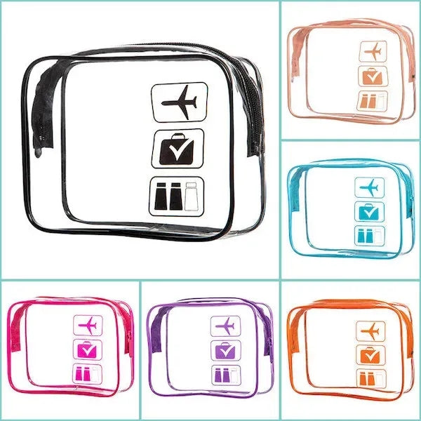 Clear Travel Cosmetic Bag
