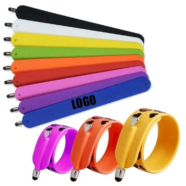 Slap Silicone Bracelet With Stylus
