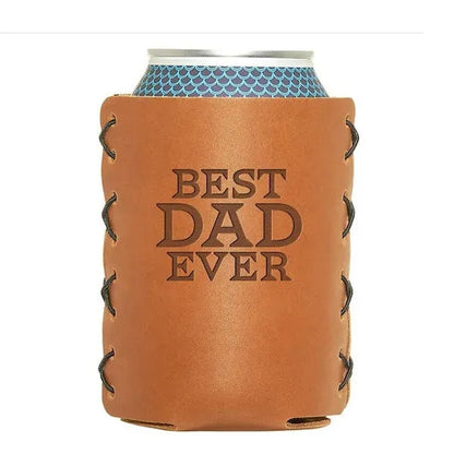 Genuine Leather Cup Holder