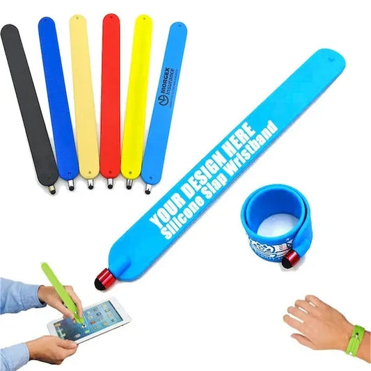 Slap Silicone Bracelet With Stylus