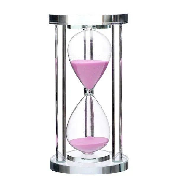 Custom Creative Gift Crystal Hourglass Minute Timer