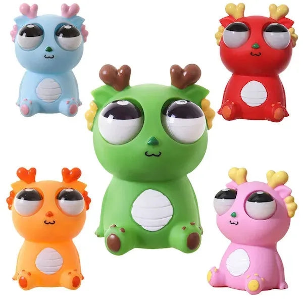 Pop-Eye Dragon Squeeze Toy