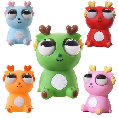 Pop-Eye Dragon Squeeze Toy