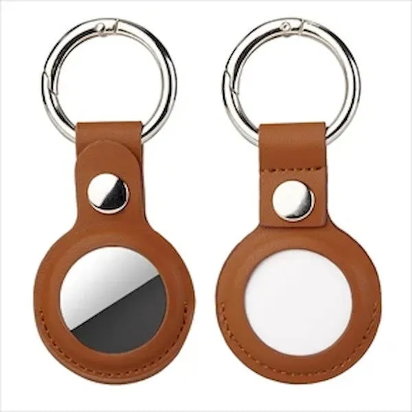 Leather Keychain Tracker