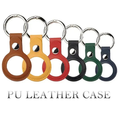 Leather Keychain Tracker