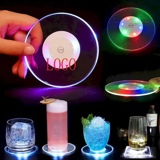 LED Luminous Acrylic Coaster