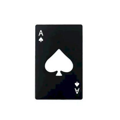 Ace of Spades Credit Card Bottle Opener