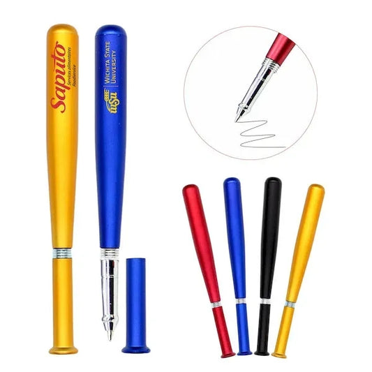 Metallic Baseball Bat Pen