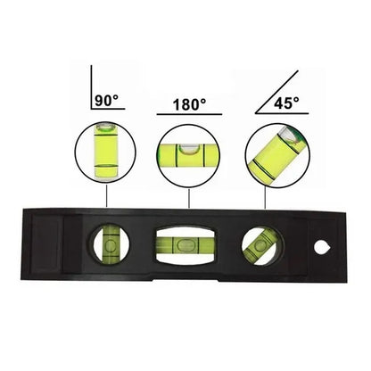 6" Ruler With Level