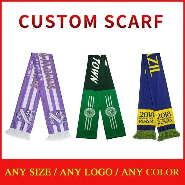 Custom Full Color Scarf  Single Sided