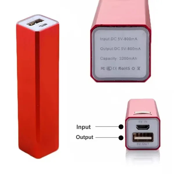 UL Listed 2,200 mAh On-The-Go Power Bank 2.0