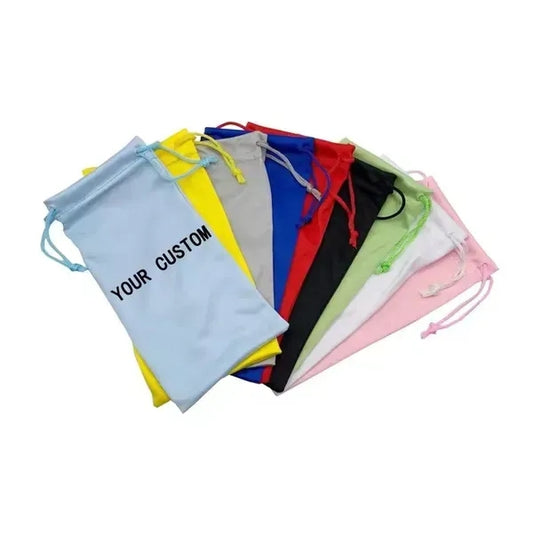 100% Polyester Pouch With Drawstring