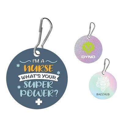 Acrylic Zipper Pull Custom Shape
