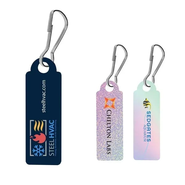 Acrylic Zipper Pull Custom Shape