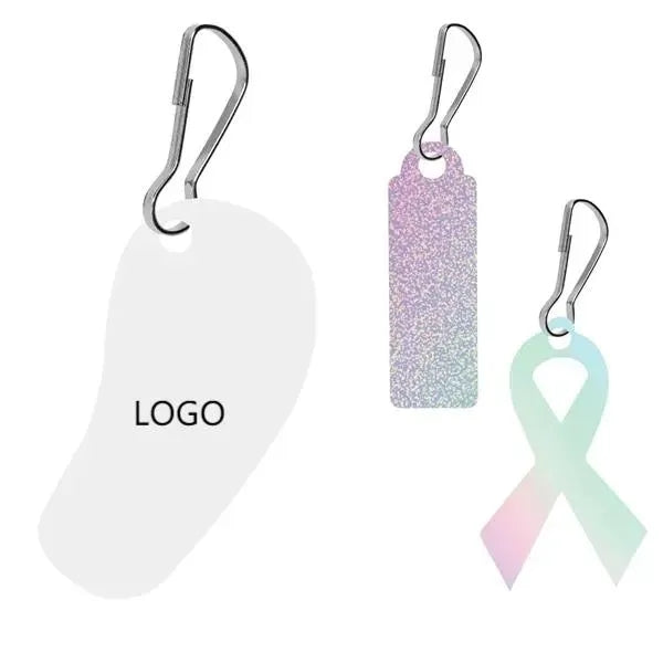Acrylic Zipper Pull Custom Shape