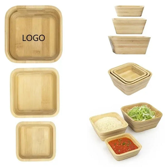 Bombay Bamboo Nesting Bowl Set