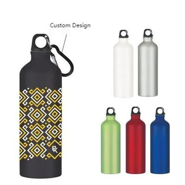 25 Oz. Full Color Aluminum Tundra Bike Bottle