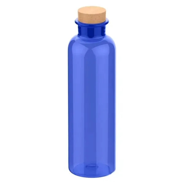 22 Oz. Maddie rPET Bottle With Cork Lid