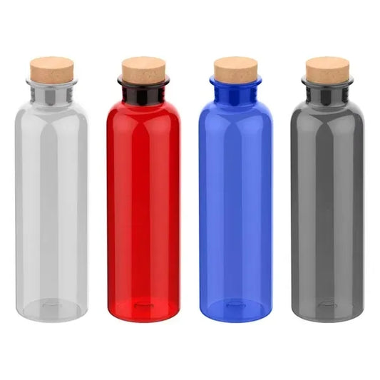 22 Oz. Maddie rPET Bottle With Cork Lid