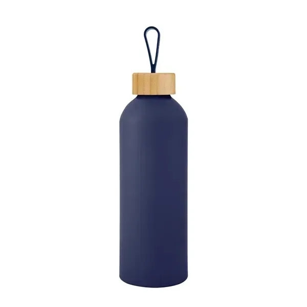 25 Oz. Blaire Recycled Aluminum Bottle With Bamboo Lid