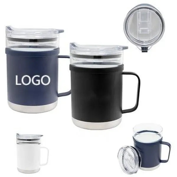 15 Oz. Glass & Stainless Steel Mug