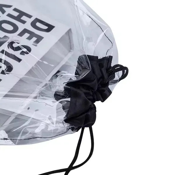 Touchdown Clear EVA Drawstring Backpack