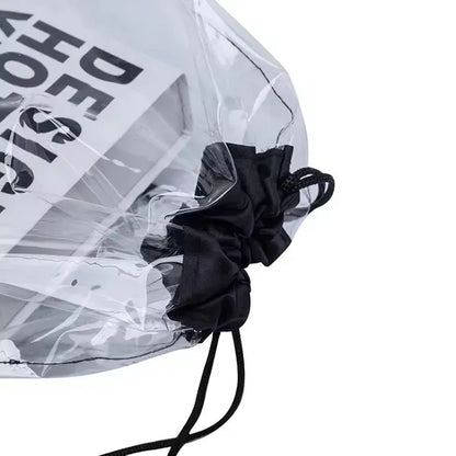 Touchdown Clear EVA Drawstring Backpack
