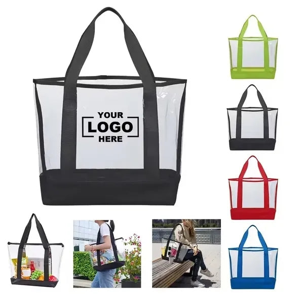 Clear Casual EVA Tote Bag