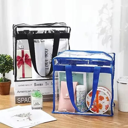 Clear EVA Tote Bag With Zipper