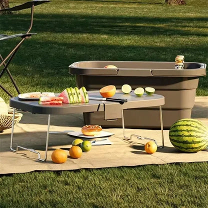 Collapsible Picnic Basket Cooler