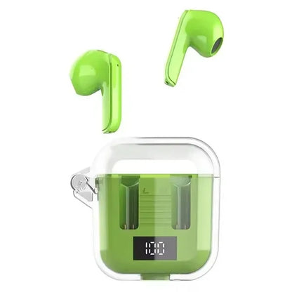 Wireless Earbuds With Digital Power Display