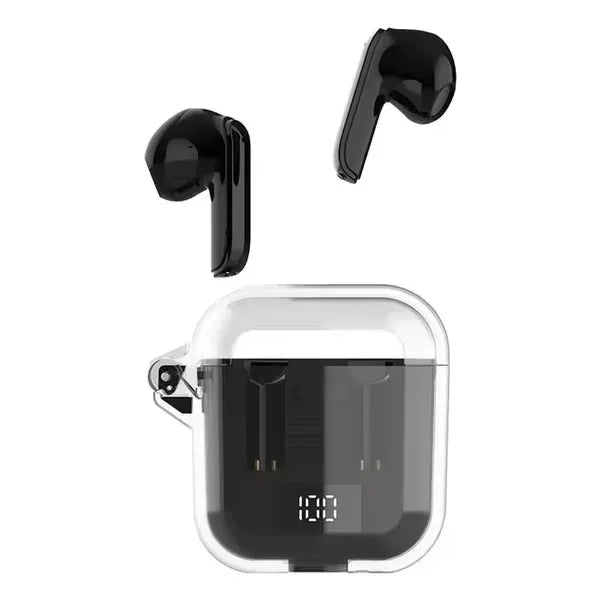 Wireless Earbuds With Digital Power Display